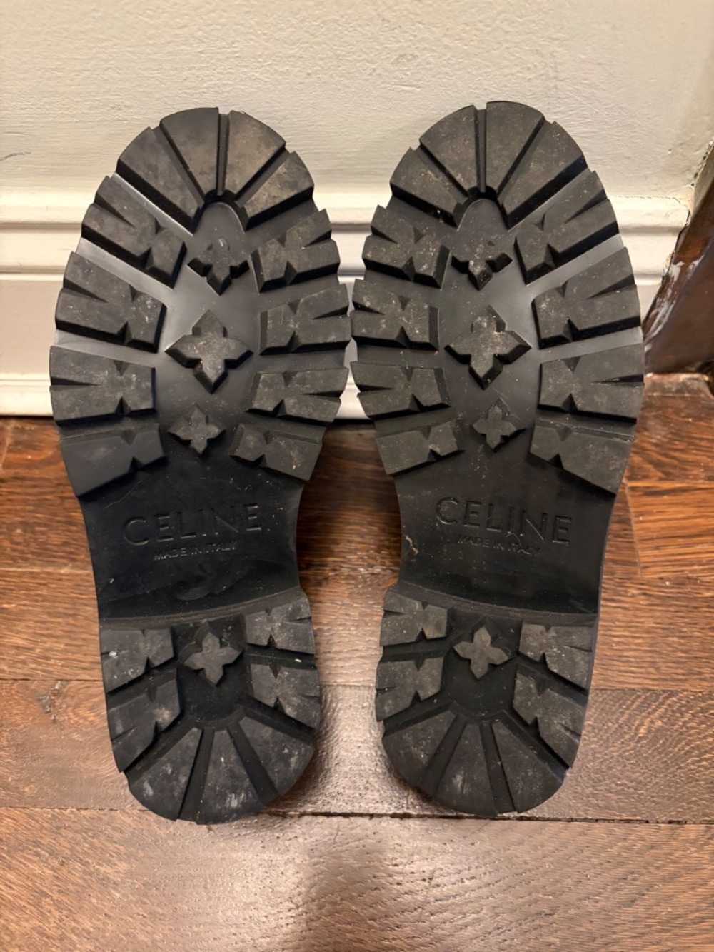 Celine Margaret Chunky Loafers with fringe and Triomphe chain size 6 / IT 36 - Picture 10 of 11